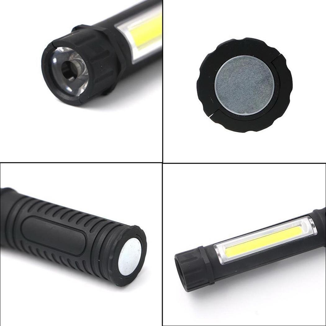 GuGio Anti-slip Multi-Function LED Flashlight with Magnetic Base Handheld Flashlights