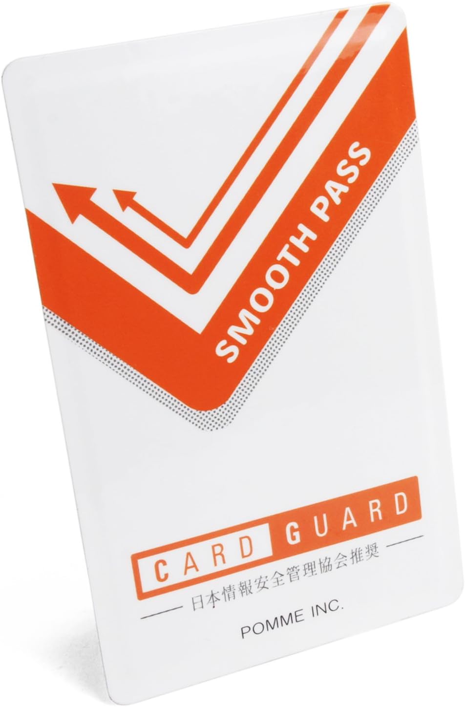 Amazon Co Jp カードガード Card Guard Icカード セパレーター 2枚重ね 改札エラー防止 干渉防止 両面パスタイプ 磁性フィルタカード 非接触 オレンジ シューズ バッグ