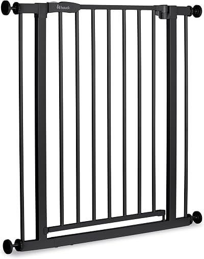 hauck Open N Stop 2 Black Pressure Fit Baby Gate 75-80 cm
