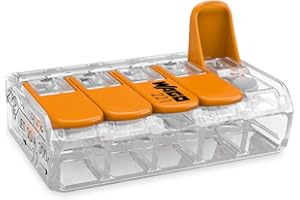 Wago 221-415 Lever-Nuts 5 Conductor Compact Connectors 25 PK