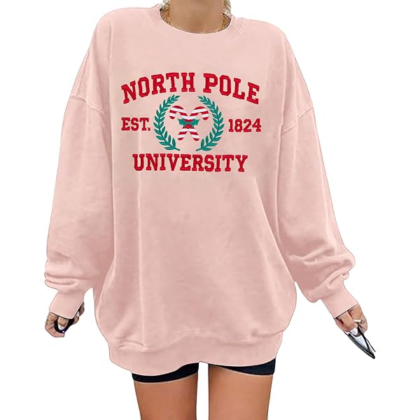 BEIDEFY Game Day Sweatshirt For Women - Oversized Football Crewneck, Long Sleeve, Football Mom Pullover