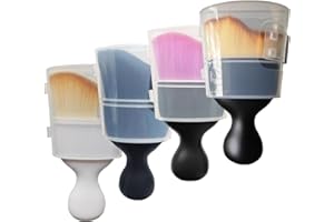 LCWYORH Car Interior Detailing Brush Soft Bristle Detail Brushes,Dash Duster Cleaning Brush,Car Accessories for Women/Men,Interior Cleaning Tool for Automotive,Truck,SUV,RV(Colorful, 4PCS)