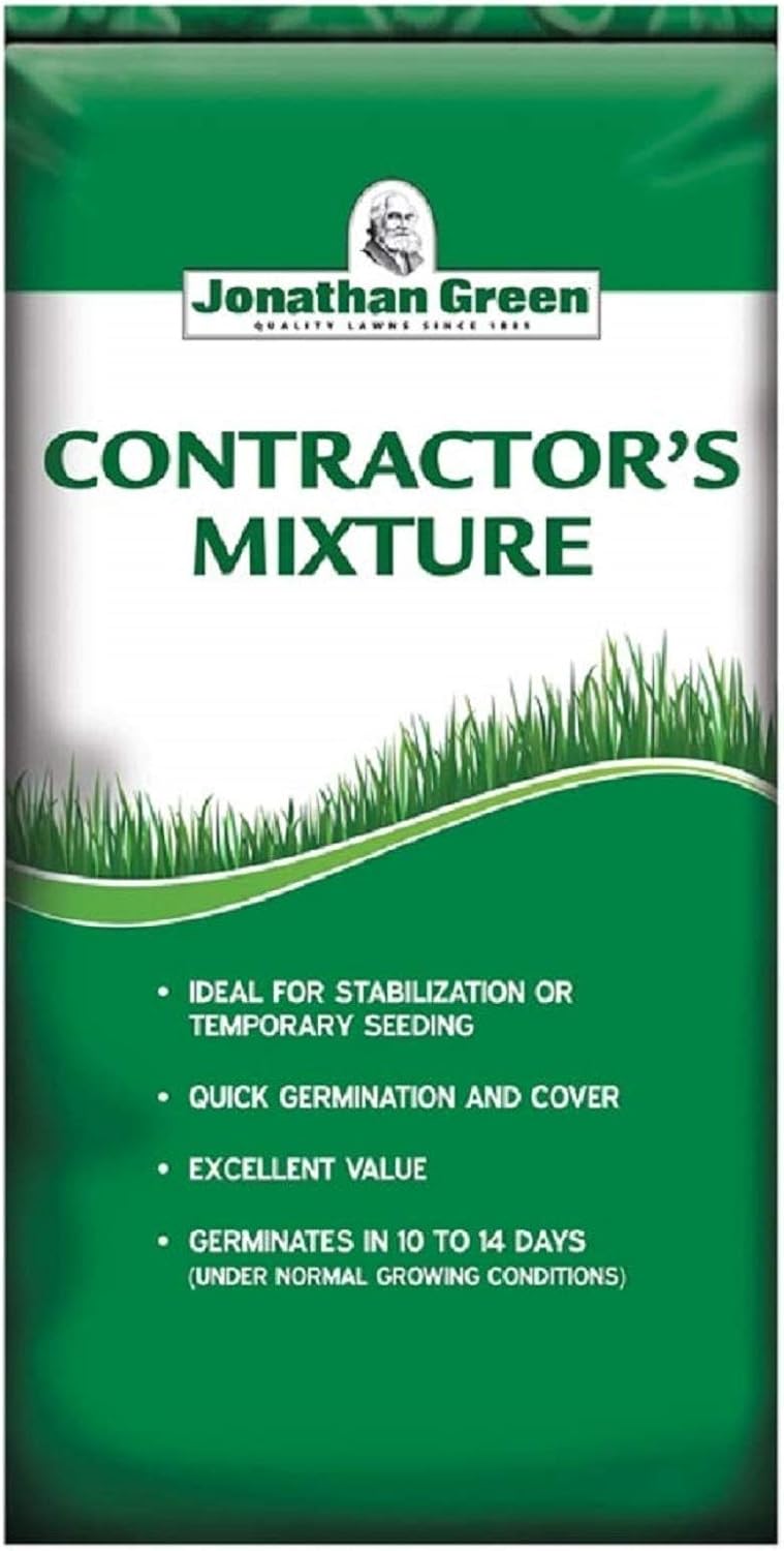 Jonathan Green Contractor's Grass Seed Mix, 25Pound Amazon.ca Patio