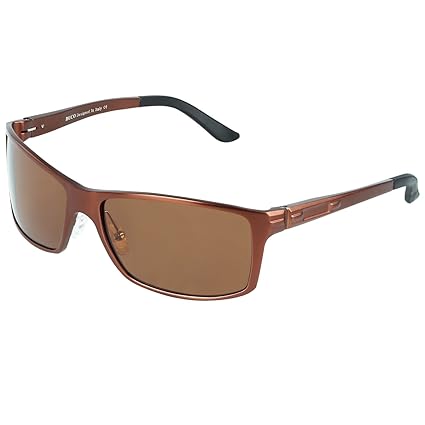 DUCO Herren Sonnenbrille Polarisiert Fahrergläser Metall Rahme 9018