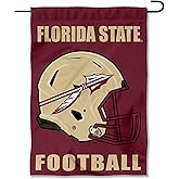 Florida State FSU Noles Football Helmet Garden Yard Flag