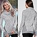 Canserin Women Sweatshirt, New Women Fashion Loose Long Sleeve Sweatshirt Casual Autumn Winter Pullover Long Sleeve T-Shirt Tops Size US 4-14 (L, Gray)