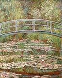Artifact Puzzles - Monet Bridge Wooden Jigsaw Puzzle