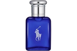 Ralph Lauren Polo Blue Eau de Toilette for Men, Fresh Aquatic Scent with Melon and Washed Suede