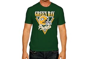 Team Fan Apparel NFL Adult Retro Triangle Unisex T-Shirt, Tag-Less Comfortable Football Apparel, Officially Licensed