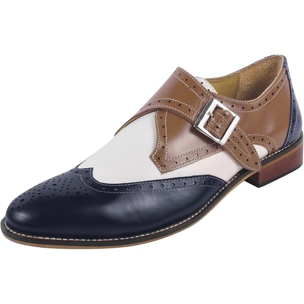 Amazon.com | LIBERTYZENO Genuine Leather Adult Burnished Toe  display picture 3