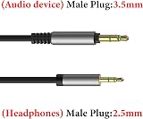 GEEKRIA Audio Cable 2.5mm to 3.5mm Replacement Cord for AKG Y600NC Y500 Y50 view 3