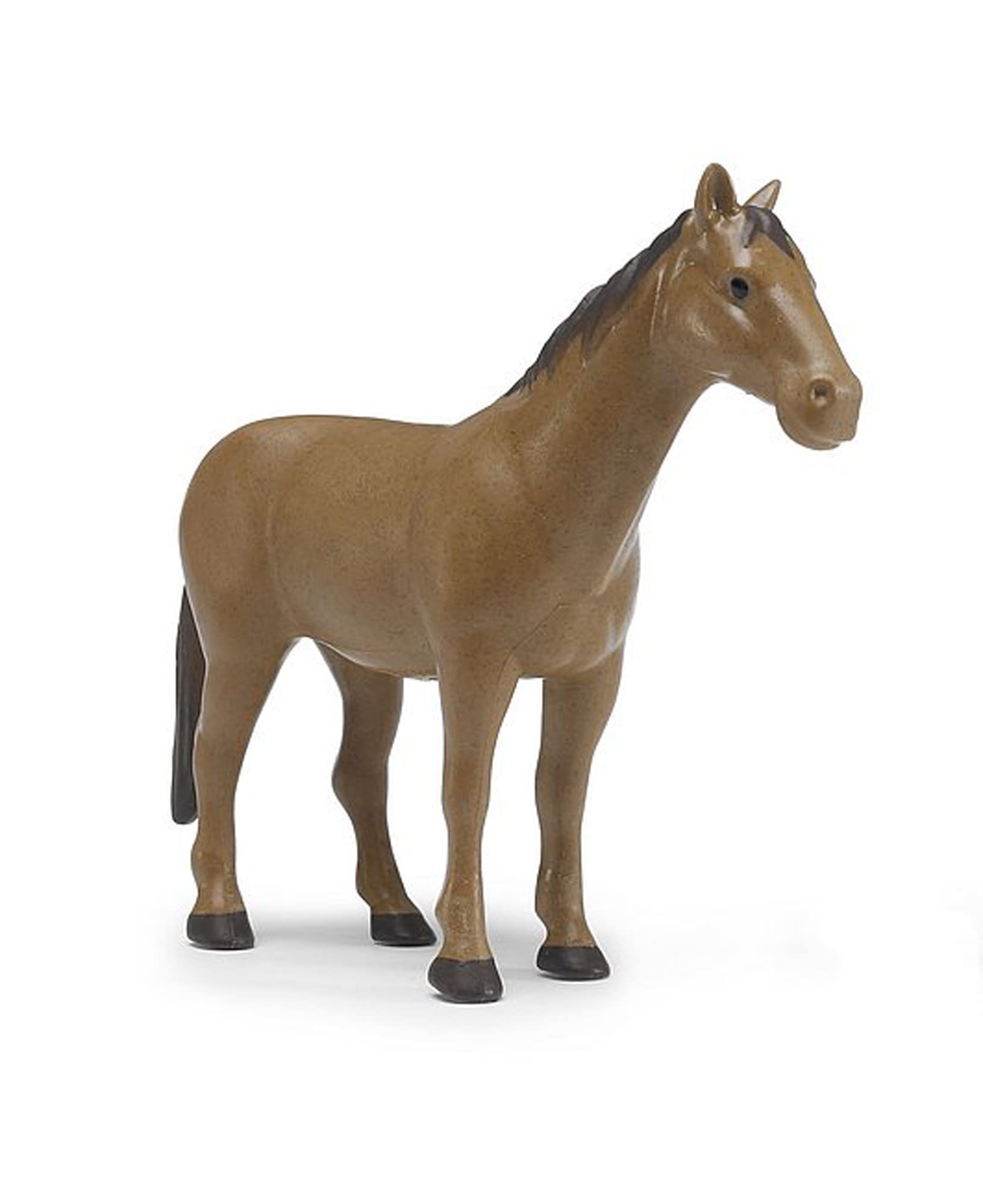 Bruder bworld Brown Horse – 1:16 Scale Farm & Ranch Animal Figure for Bruder Playsets