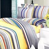 Blancho Bedding 100% Cotton Comforter Cover/Duvet Cover Combo