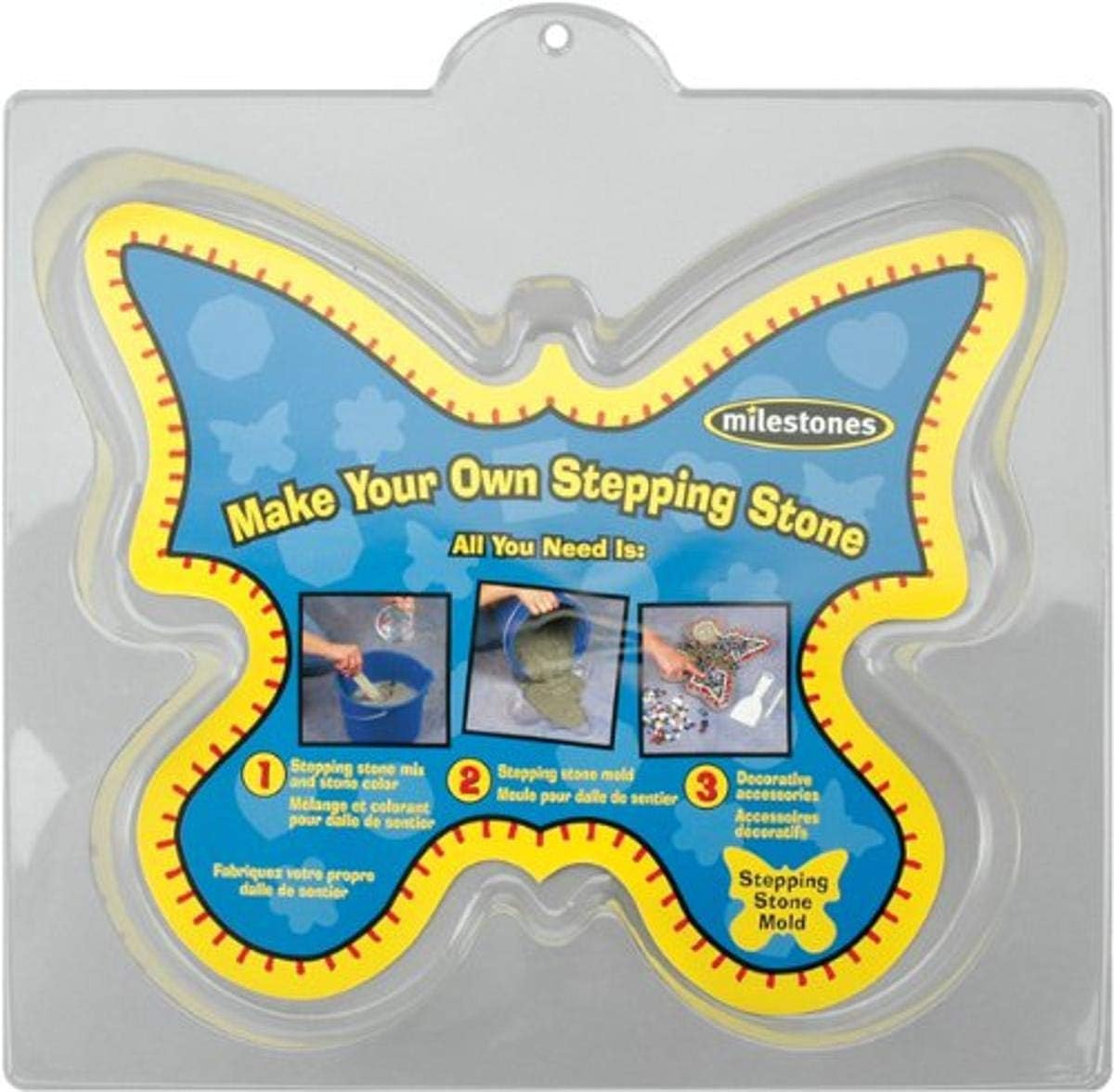 Hardscaping Materials - Midwest Products Co. Large Butterfly Stepping Stone Mold, 12-Inch