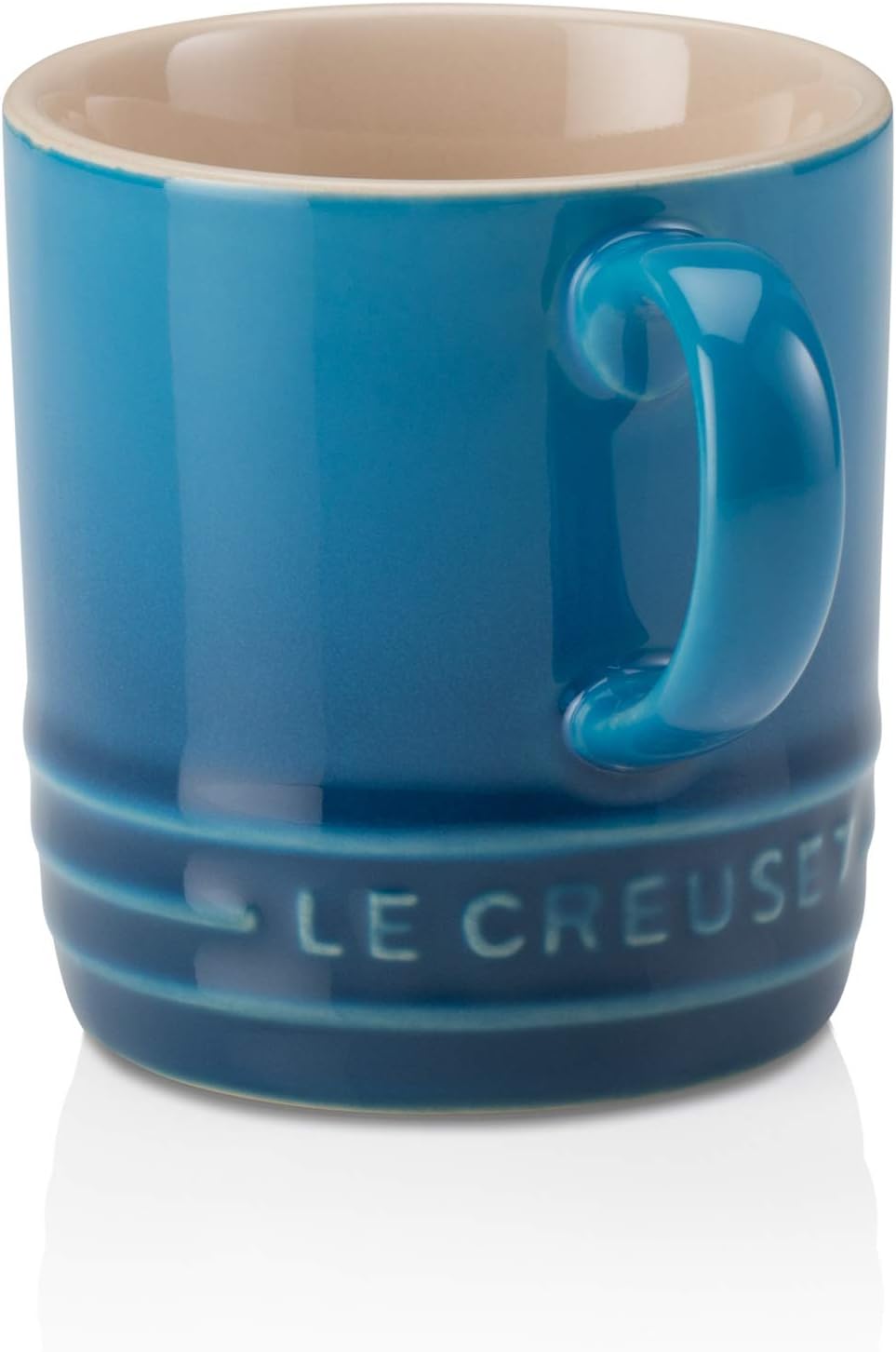 Le Creuset Stoneware Espresso Mug, 100 ml, Marseille Blue, 70305102000099