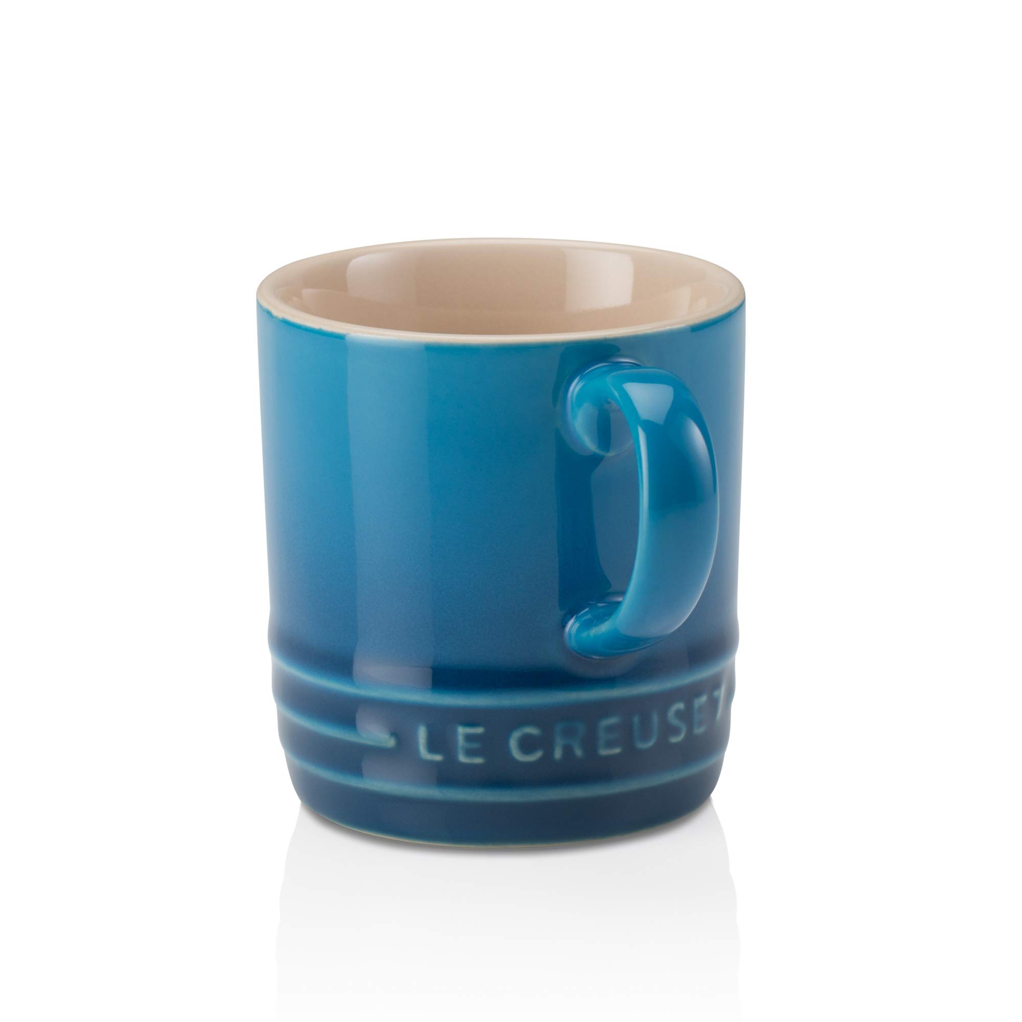 Le Creuset Stoneware Espresso Mug, 100 ml, Marseille Blue, 70305102000099