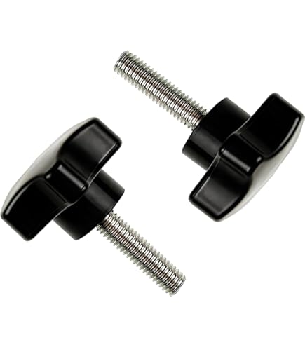 Amazon.com: uxcell Clamping Screw Knob, 38mm Dia Plum Hex Shaped