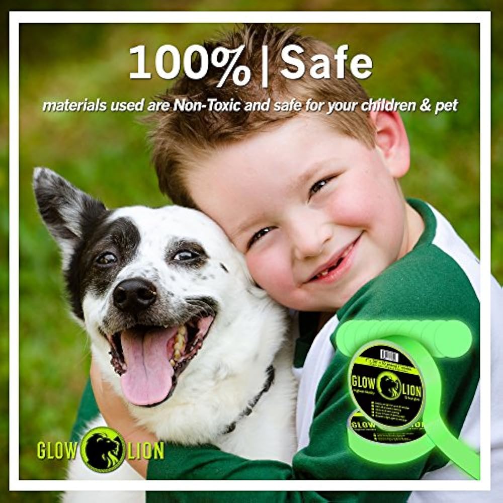 Glow Arts & Crafts Tape In The Dark 30 Feet By 1 Inch Wide 12 Hour