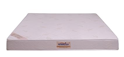 Springtek Ortho Bonnel 6-inch Queen Size Mattress (White, 78x60x6)