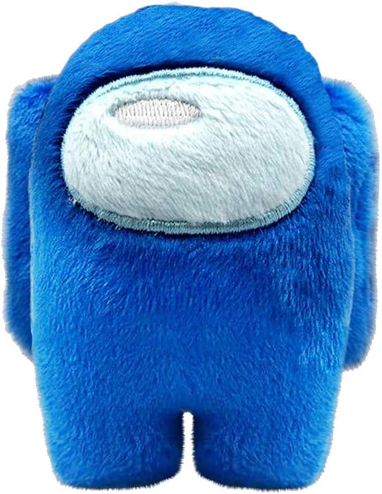MARSPOWER Among Us Plush, Among Us Toys, Stuffed Animal Plushies Game Toys Figures Doll Car Home Decoration for Boys Girls Gift,Blue