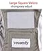 Vecomfy Dog Belly Bands for Male Dogs Diapers(5 Pack),Premium Washable Reusable Small Dog Belly Wrap Leakproof Puppy Diapers,S