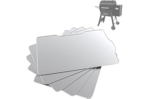 AJinTeby 5 Pack Drip Tray Liners for Traeger Ironwood 650 Grill, BAC506 Drip Tray Liners for Catching Grease to Protect Drip 