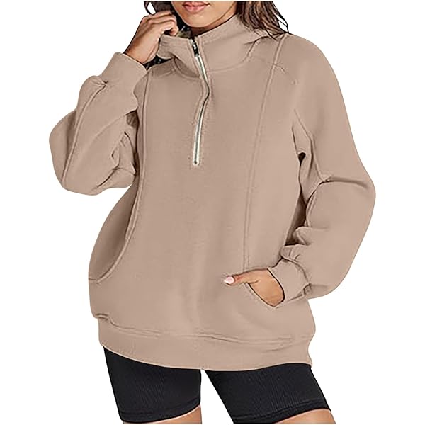 Women's Oversized Corduroy Hoodies - 2025 Fall Winter Long Sleeve Pullover With Pocket - Multiple Colors