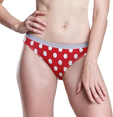 polka dot women's underwear