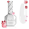 MelodySusie Thick White Gel Nail Polish,15ML Snow White Color Soak Off UV LED White Gel Polish Christmas Gift for Women Nail Art Manicure Salon DIY Nail Design Decoration at Home-479