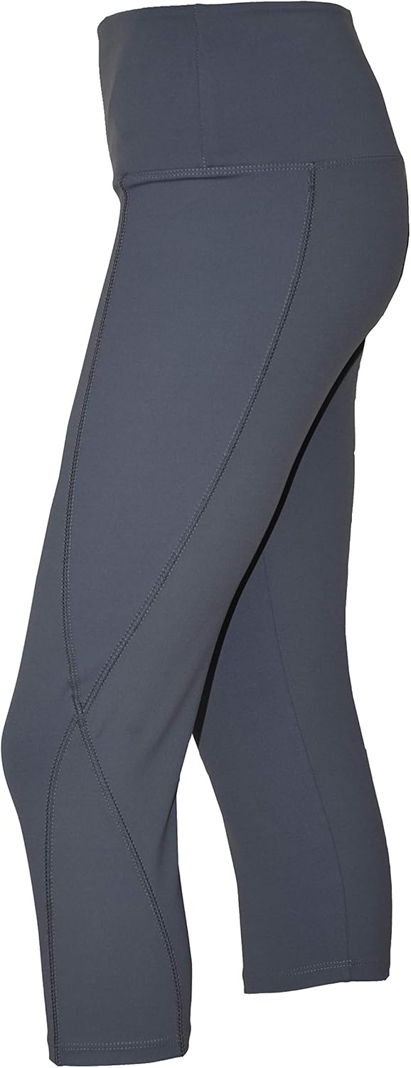 Private Island Women UPF 50+ Beach Capri Shorts Pants Swimsuit Pocket Bathing Swim Rash Guard Bottom: Clothing