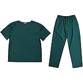 Tropi Men's Scrub Sets Uniforms for Men 6952-HUNTER-M