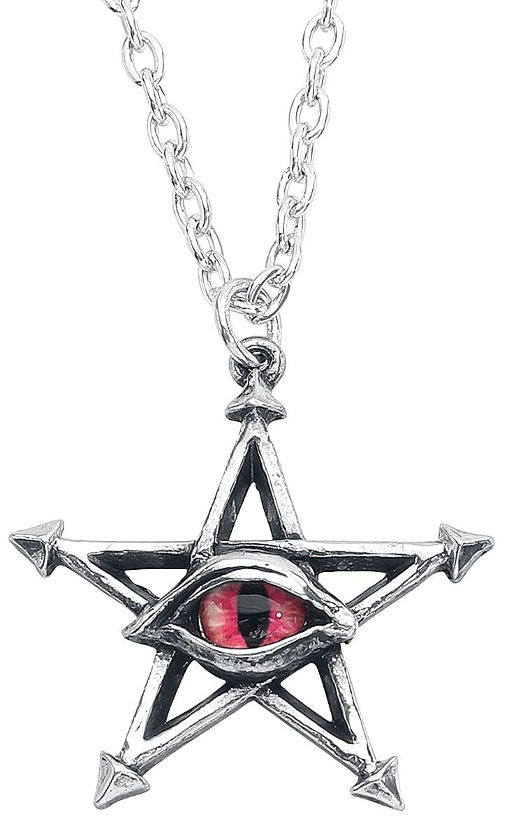 MetallicaAlchemy Gothic Red Curse Pendant