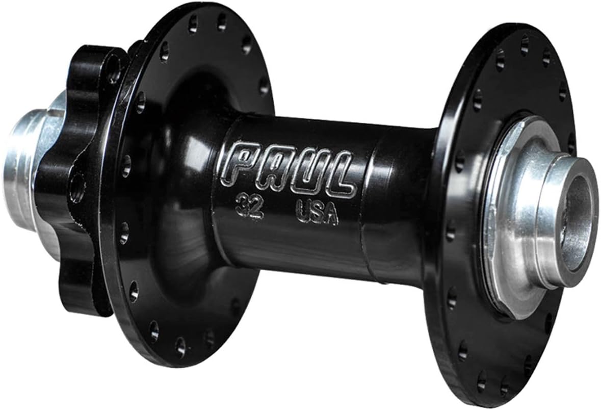 Paul Component Engineering Thru Axle Disc FHUB Front Disc Hub, 32 Hole 15x150mm Black