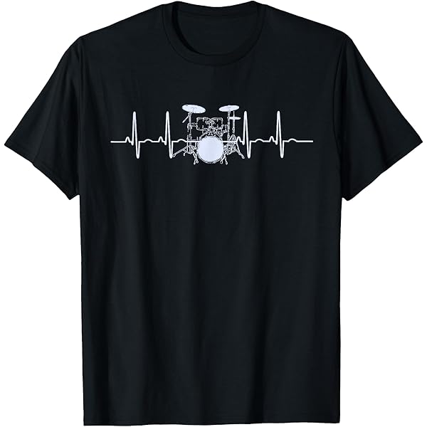 Amazon.com: XS - Drums T Shirt Cool Drummer Shirt for Men Guys