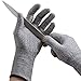 BHIVES Cut Resistant Gloves,Ibowooforrest Food Grade Level 5 Protection Safty Gloves for Kitchen Cooking Cutting Yard Working(Large) 