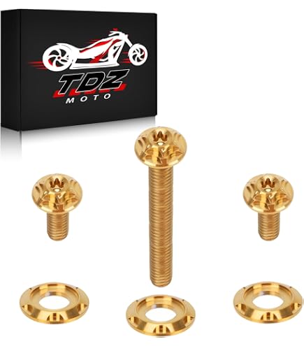 Amazon.com: TDZ MOTO Gold Saddlebag Latch Kit Saddle Bag Latches