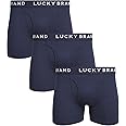 Lucky Brand Men's Boxer Briefs – 3 Pack Classic Mens Underwear Boxers with Functional Fly - Casual Boxers for Men (S-XXL)