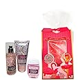 Bath And Body Works A Thousand Wishes Travel Size Gift Bag Set. - Fine Fragrance Mist - Ultra Shea Body Cream - Hand Gel - Travel Size