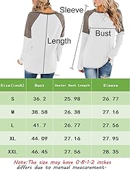 Bingerlily Women's Casual Long Sleeve Tunic Tops