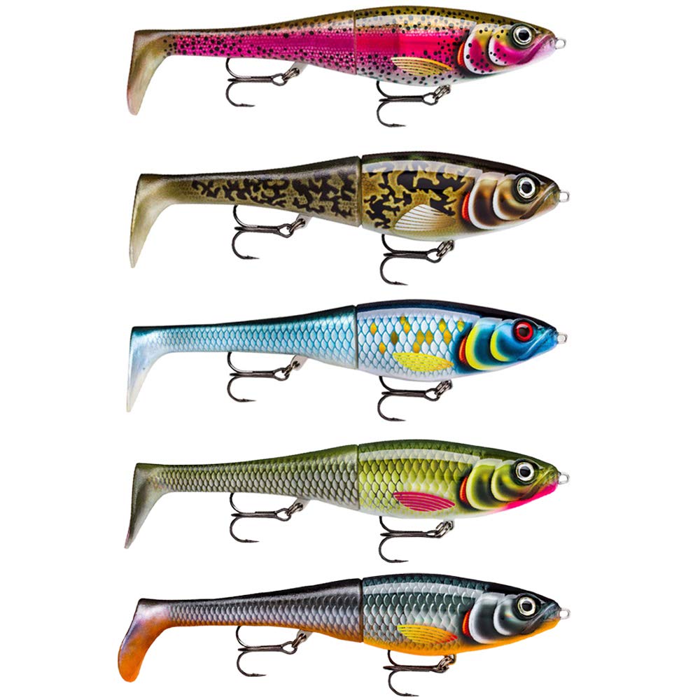 Rapala X-Rap Peto Lure with Two No. 2/0 Hooks, 0.5-1 m Swimming Depth, 20 cm Size, Artistic Burbot