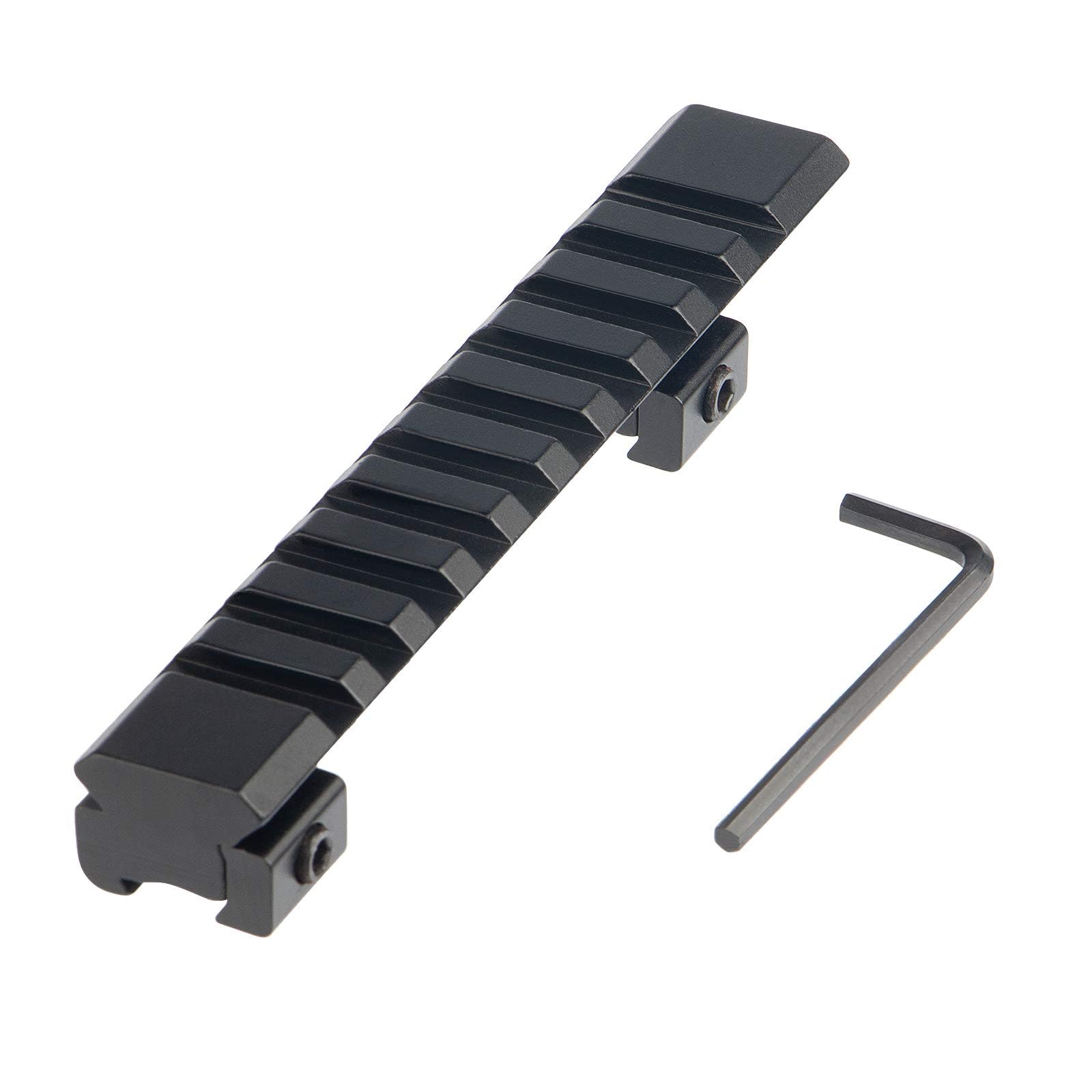 FOCUHUNTER Aluminum Tactical Scope Riser Mount 11mm to 20mm Weaver/Picatinny Rail Mount Adapter for Outdoorsport