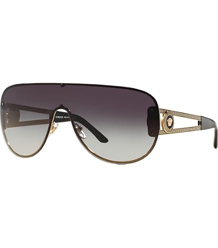 Amazon.com: Versace VE 2245 10028H Gold Metal Rectangle  display picture 3