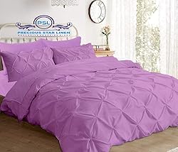 Pinch Pleated 1-Piece Duvet Cover Egyptian
