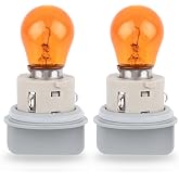 Svicari 2PCS Turn Signal Light Bulb Socket Fit for BMW E90 E91 F30 320i 325i 328i 330i 335d M3 xDrive Indicator Direction Light Replace OE 63117159570 with 2 Bulb