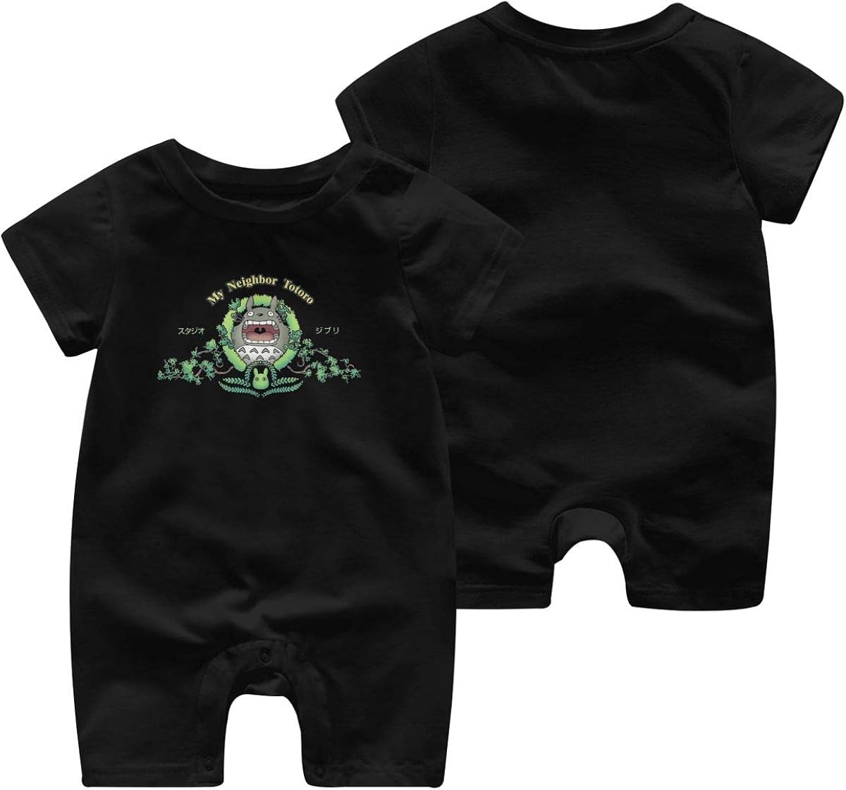 totoro baby romper