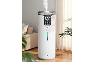 Lacidoll Humidifier large room 16L/4.2Gal - Lacidoll Whole house Humidifier for Home1500 sq.ft. Ultrasonic Cool Mist Humidifi