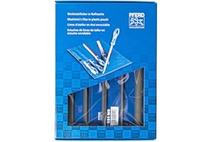 PFERD 16078 5 Pieces 8" 531 WRU Type American Pattern Machinists File