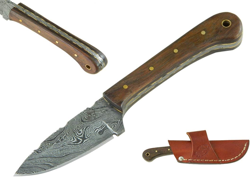 Knives Ranch Handmade Damascus Steel Full Tang 63/4