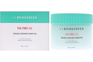 Bring Green Trouble Soothing Toner Pad - Tea Tree Cica Pads - Women 90 Pc
