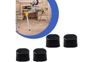 4 PCS N074647 Table Saw Stand Foot Rubber Pad Replacement Fit for Dewalt DWX Series DWX723 DWX724 DWX725 DWX725B Table Saw Ac